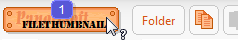 Open contact window in the program FileThumbnail