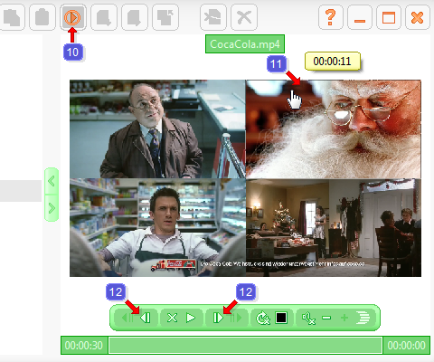 Video player in the program FileThumbnail