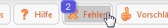 Fehlerformular anzeigen im Programm LanguageWriter